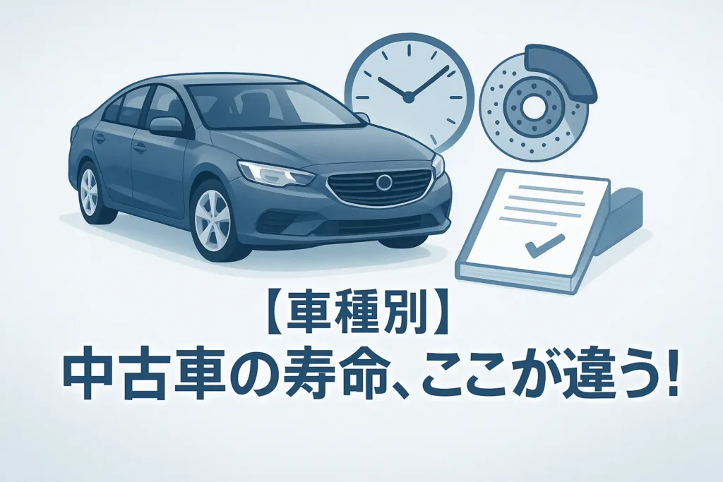 【車種別】ハイブリッド車・軽自動車・中古車の寿命、ここが違う！