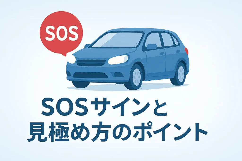 もしかして寿命？愛車が出すSOSサインと見極め方のポイント