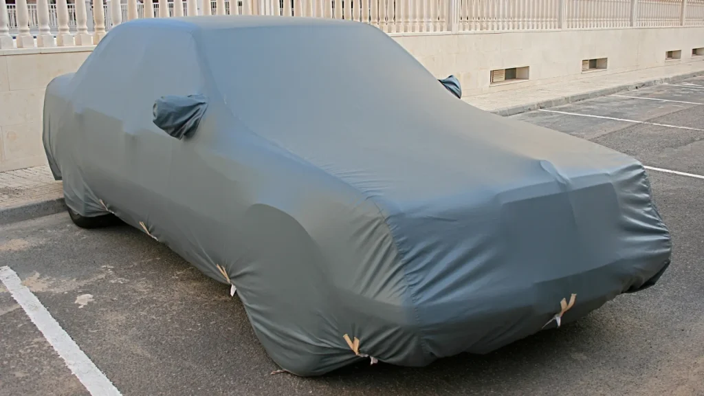 保管場所を工夫する（屋根付き駐車場・ボディカバー）